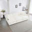 Canapé modulaire confortable en U modulaire réversible confortable à 6 places avec 3 repose-pieds, 3 coussins décoratifs et 2 coussins d'accoudoirs-767792977