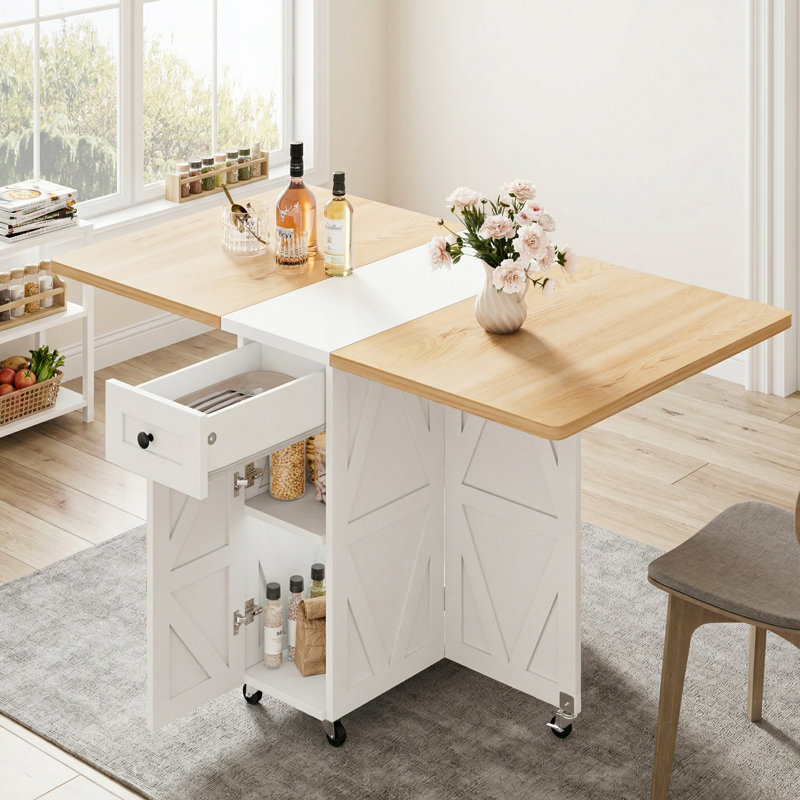 Dining Table, Maple White