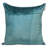 Parkland Collection Eris Transitional Quilted Teal Throw Pillow-64709763