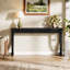 Console en bois massif de 63 pouces, table d'entrée de ferme-475055879