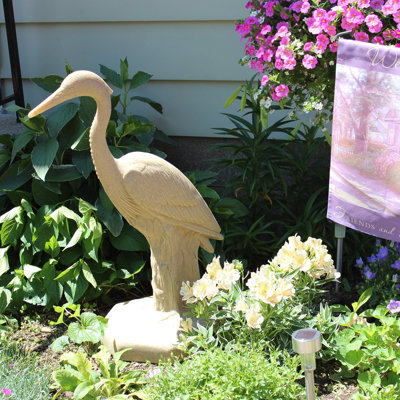 Statue héron oiseaux aquatiques
