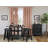 Bristol Point Extendable Round Solid Wood Base Dining Table-763998201