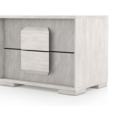 Waiteson 2 Drawer Nightstand