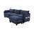 Oversized Modular Sectional Sofa with Movable Ottoman-1734564880