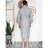 LOTUS LINEN Waffle Robes - Lightweight Cotton Spa Bathrobe-60579792-60579789
