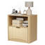 Table de bout Mid-Century moderne en bois avec tiroir et rangement-959950098
