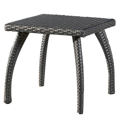 Square Outdoor Side Table , 17.25 " W 19.1 " D
