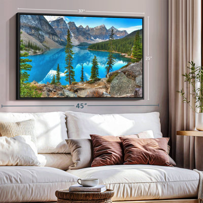 Nature " Moraine In Banff Wall Art "