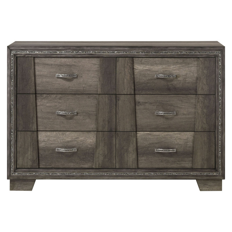 Ensemble de chambre à coucher configurable standard 4 pièces Kerrilyn, Grand