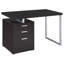 Bureau réversible à 3 tiroirs Cappuccino-639390270