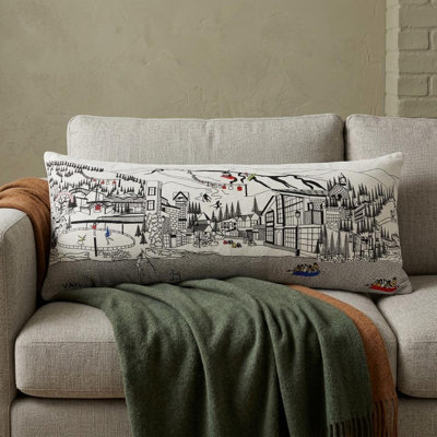 Coussin lombaire 14 "X 35"
