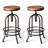 Jazavier Swivel Adjustable Height Counter Stool with Metal Frame-1020051978