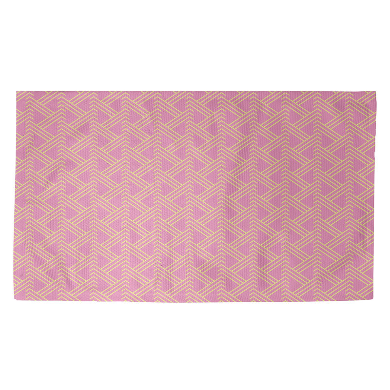 Jordao Geometric Indoor Rug, Rectangle 5' x 7'