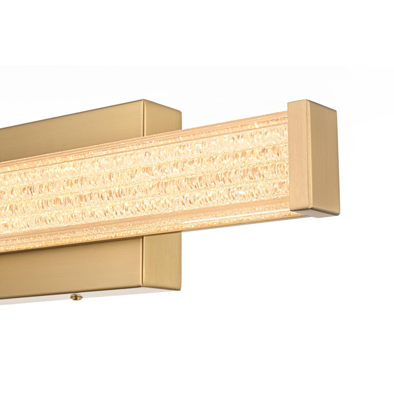 Marybeth 16 inch LED Wall Sconce , Satin Gold