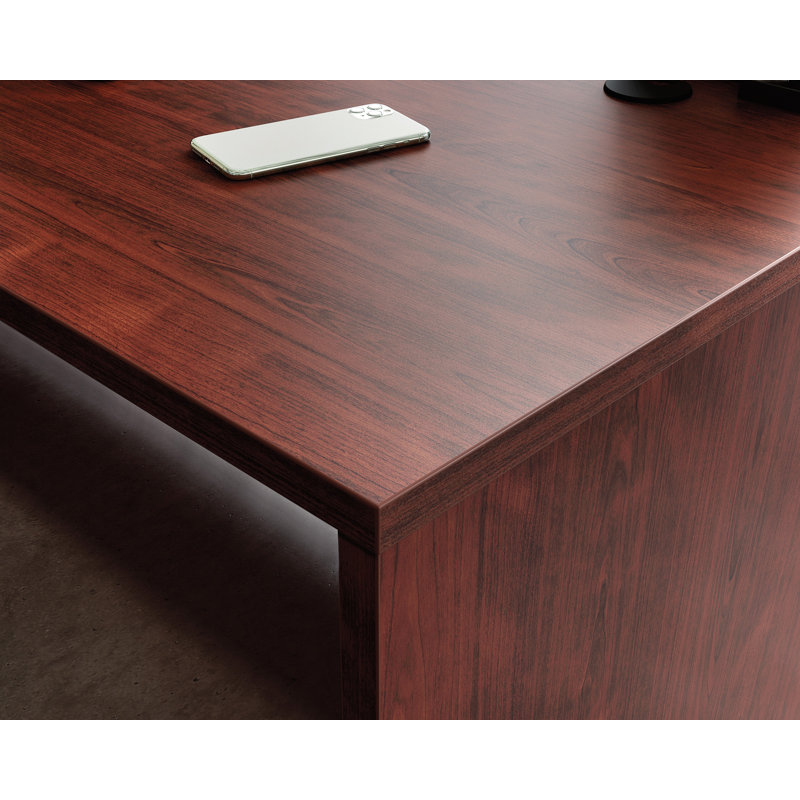 Harriss 24 bureau coquille / Cred / retour Ne, Cerisier classique, H 29,291 po x l 47,165 po x P 23,465 po