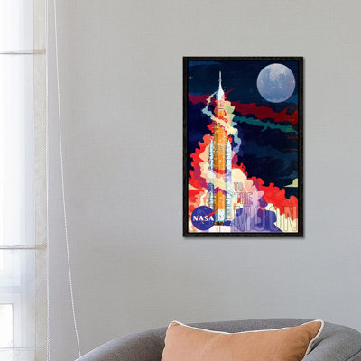 Nasa Sls Rocket - Painting on Canvas