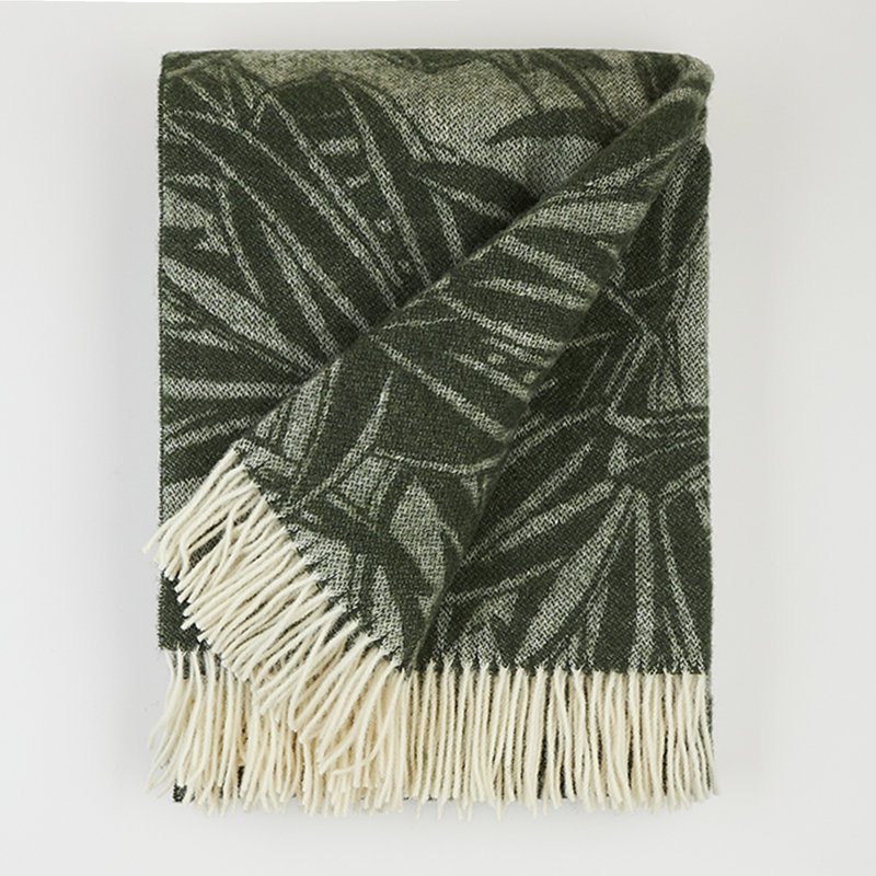 Leaves Throw Blanket