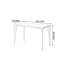 Bureau d'écriture rectangulaire de style minimaliste moderne-828353679-828353648