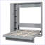 Lit escamotable moderne avec tablettes murales-1468968316-1468968313