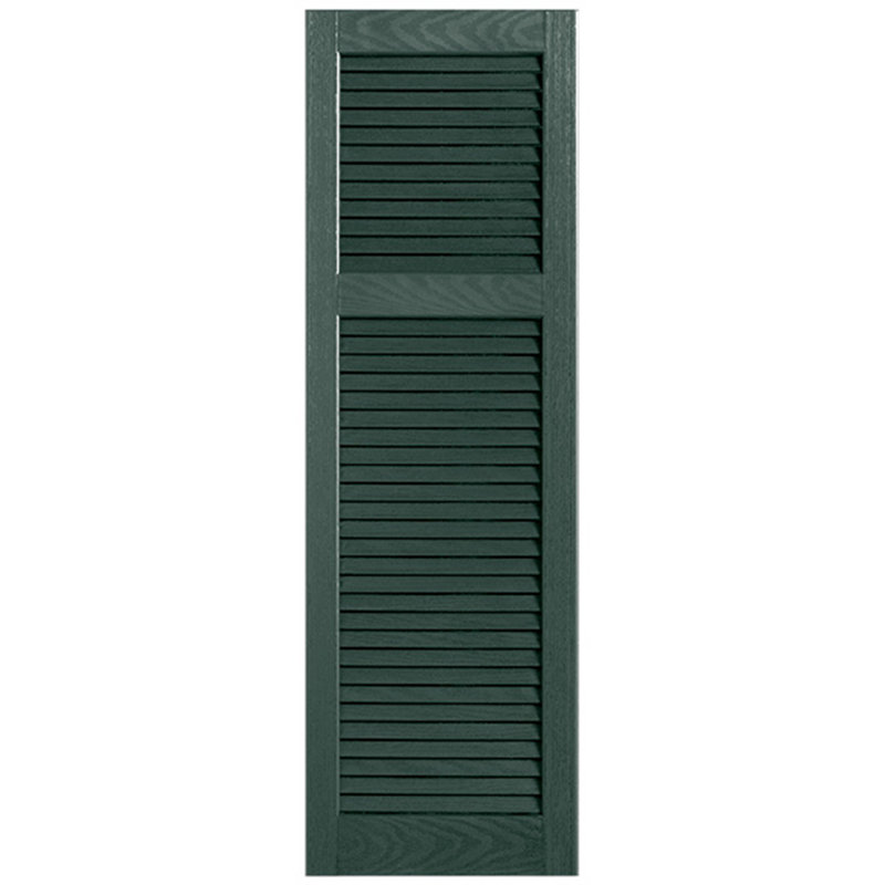 Paire de volets à persienne droite, 9", 75 po, Pin