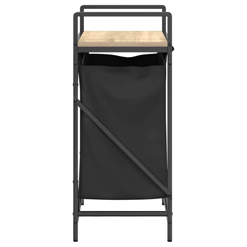 Laundry Basket 1 Compartment With Shelf