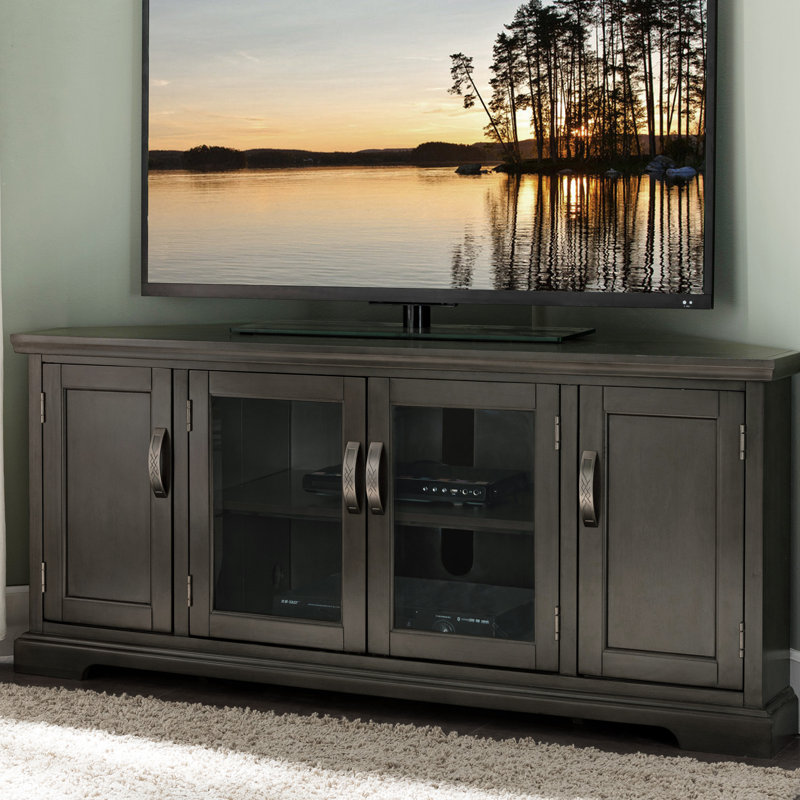 Engeliene Corner TV Stand for TVs up to 65"