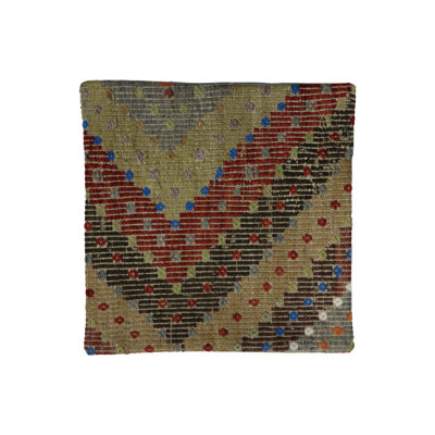 Taie d'oreiller rétro Kilim