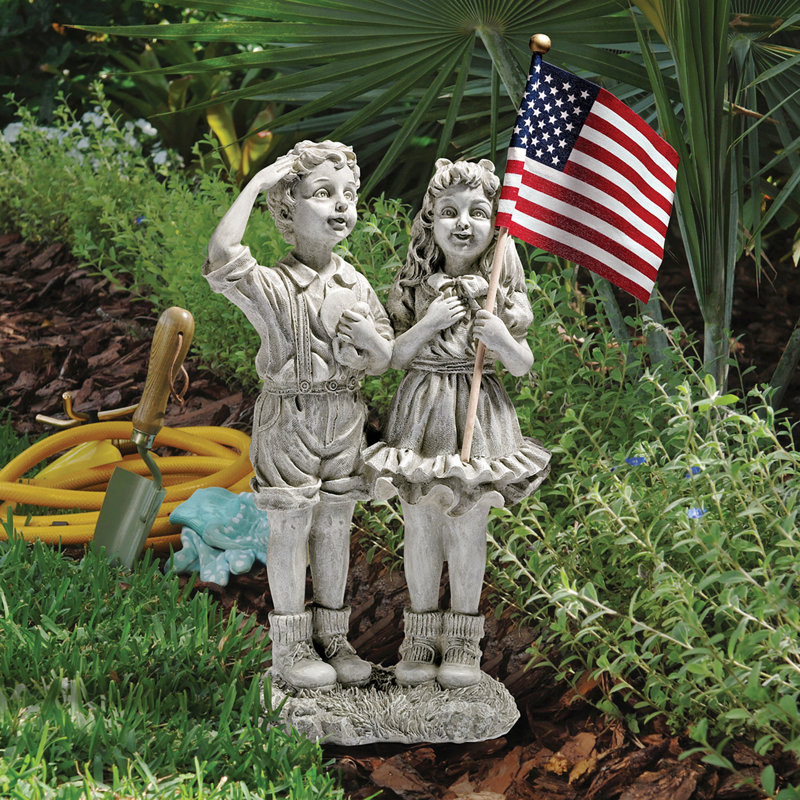 Weather Resistant UV Resistant Plastic Garden Statue