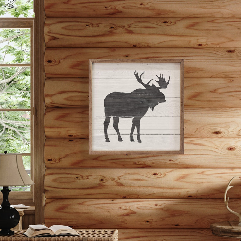 Woodland Moose, H 4 po x l 4 po