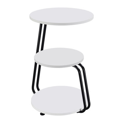 Table d'appoint ronde à 3 niveaux Dixon