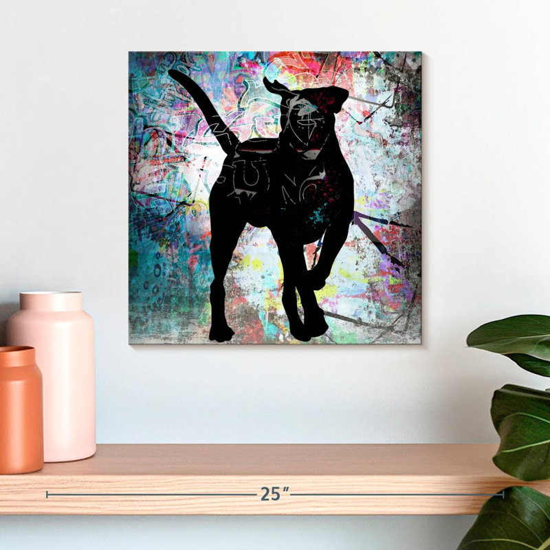 Crowle Playful Puppy III, H 16 po x l 16 po