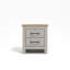 Limestone 2 Drawer Bedside Table-567613615
