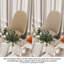 5 Piece Dining Table Set For 4, Modern 120cm Rectangle Marble Dining Table And Leather Dining Chairs 4, Kitchen Table And Chairs For 4, Ideal For Kitchen Dining Room-132790207-132790208