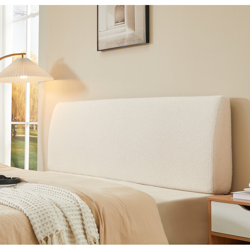 Tête de lit tapissier ergonomique Damerius convenant aux matelas de 8 à 14 pouces, Très grand lit