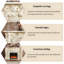 Foyer électrique en bois massif 73,23 "-2139952112