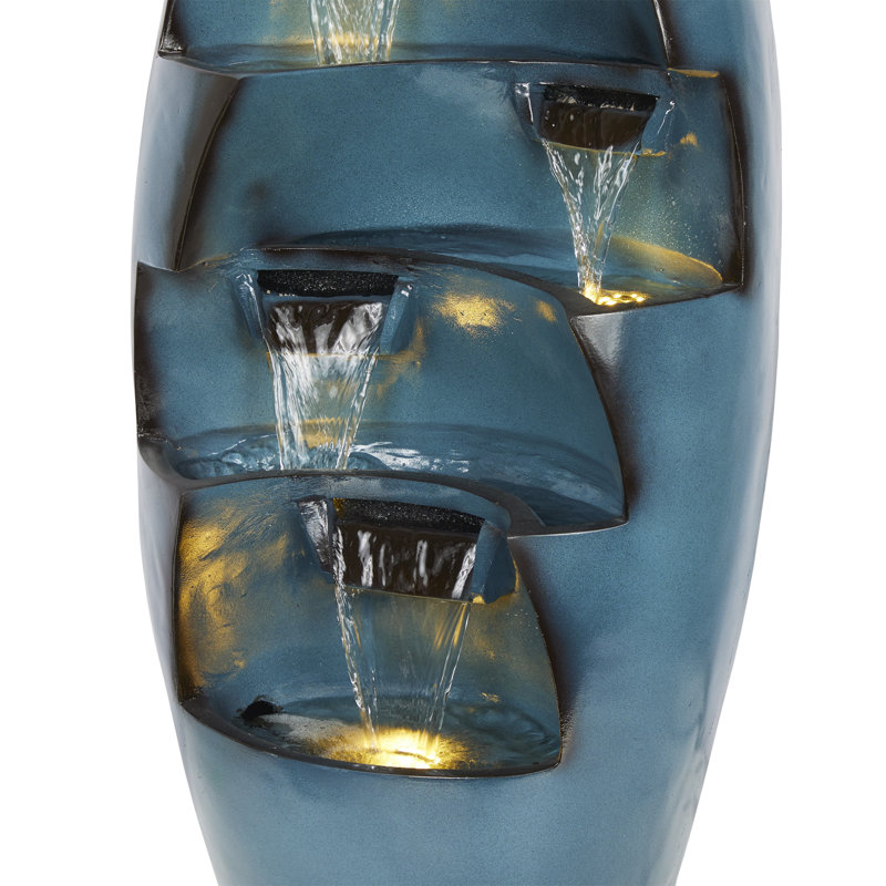 5-Tier Waterfall Fountain with LED lights