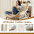 Steel Rocking Chair With Cushion-1945781999
