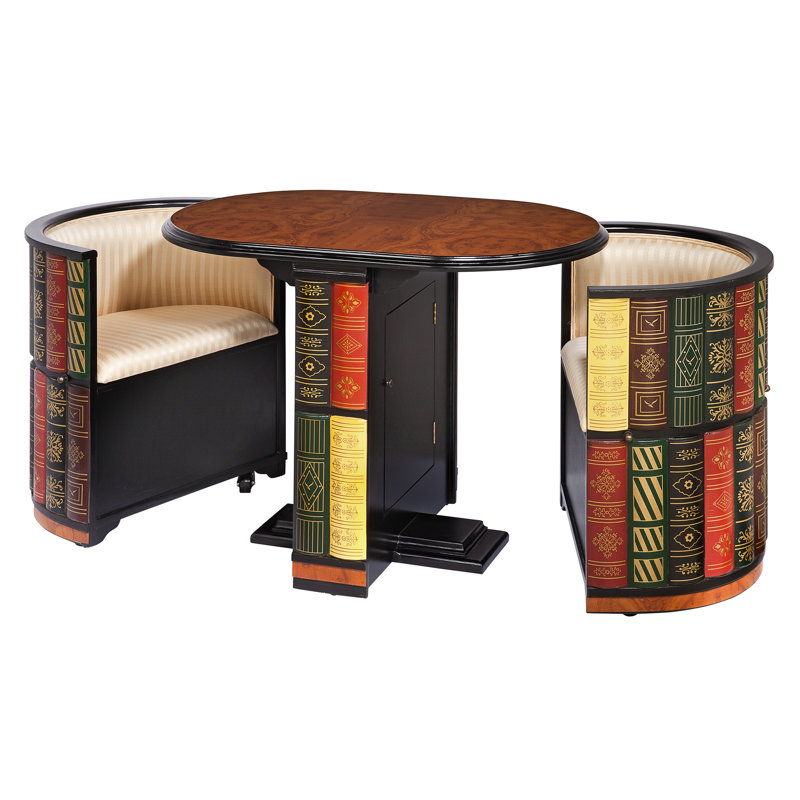 Nettlestone Library 3 - Piece Dining Set