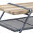Oak & Sandy Gray Coffee Table