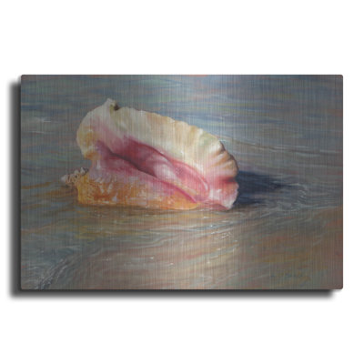 «Conch Shell2 par David Stribble, art mural en métal» par David Stribble