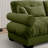 Over Size Modern Upholstered Sofa With Ottoman-868751871
