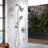 Complete Shower System with Rough in-Valve-100331293