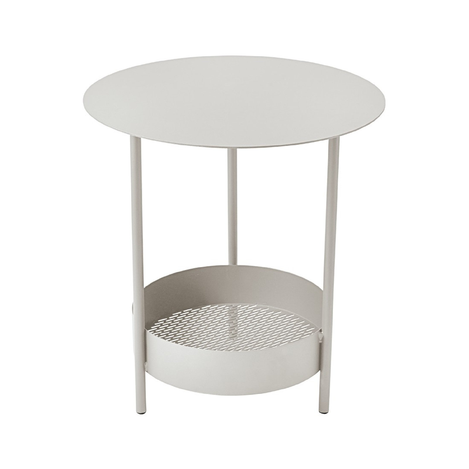 Salsa 20'' Outdoor Side Table, Clay Gray