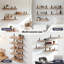 Solid Wood,Paulownia Wood, Iron Floating Shelf
