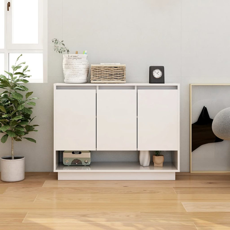 Giarratana 97cm Sideboard, White