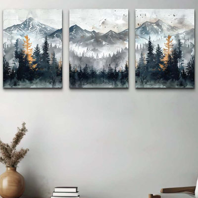 3 Piece Wrapped Canvas Print