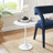 Lippa 20" Round Artificial Marble Side Table-1943643778-1915396983