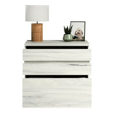 Classeur latéral avec teinte grise combinée, solution d'espace de travail organisé, tiroirs pour l'organisation de lettres et de documents légaux, sert de support d'imprimante ou de présentoir, conception élégante pour rehausser le style du bureau