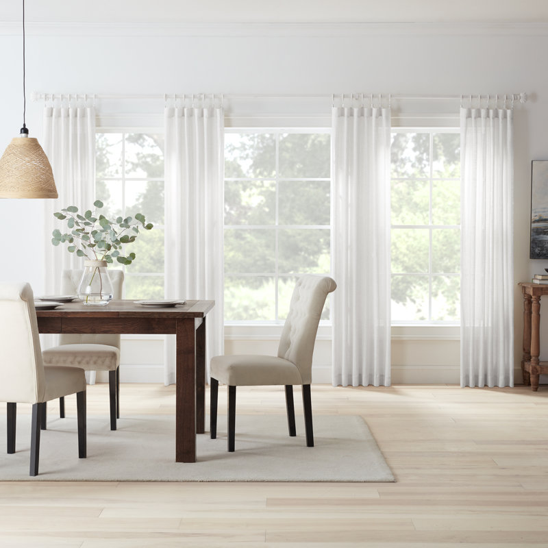 Ensemble de tringle à rideaux ajustable Mode Coastal Collection, 72" - 144"