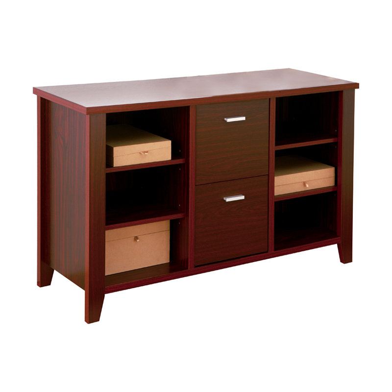 Mccree 120cm Wide 2 -Drawer File Cabinet, Mahogany